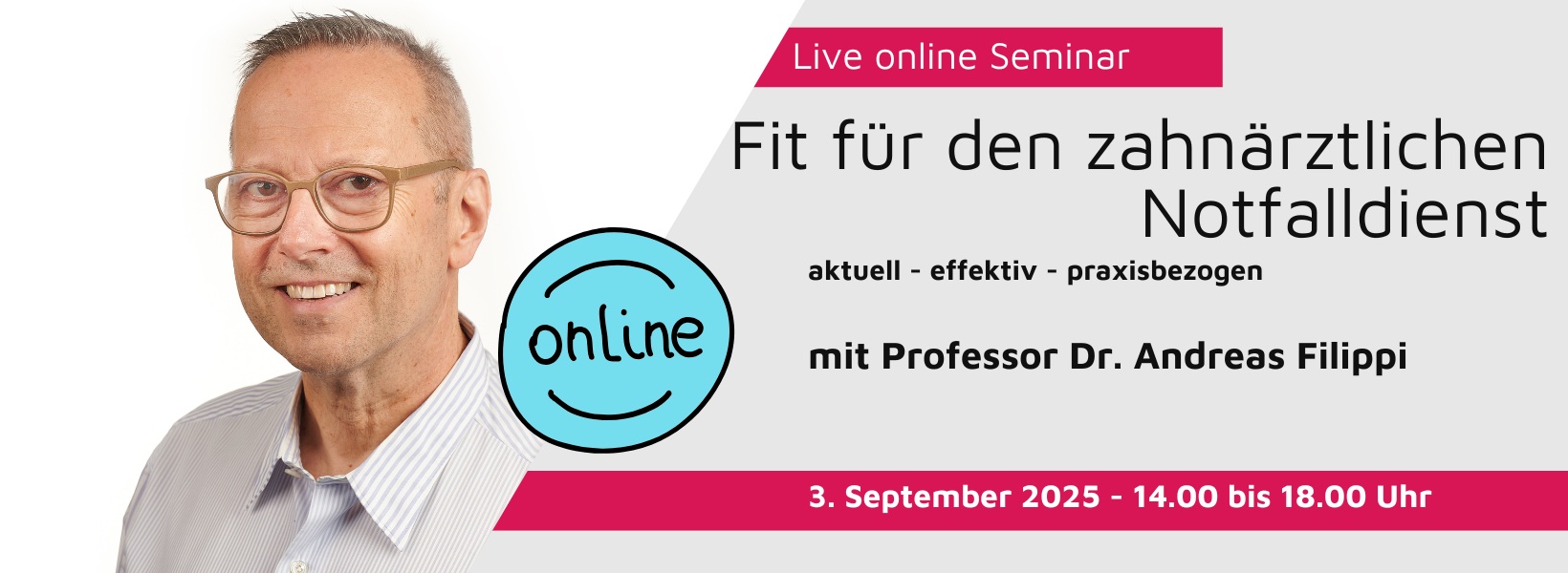 Fit für den zahnärztlichen Notfalldienst: aktuell – effektiv – praxisbezogen